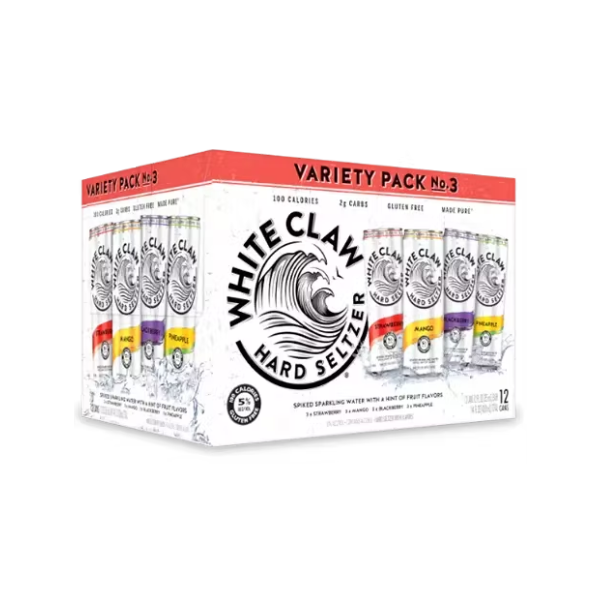 White Claw Hard Seltzer Variety Pack No. 3